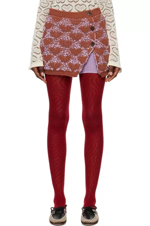 Marco Rambaldi Women Mini Skirts - Brown Heart Miniskirt