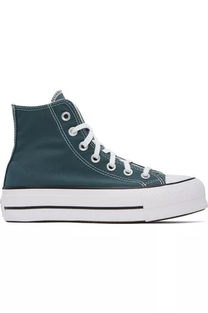 Converse Women Canvas Sneakers - Blue Chuck Taylor All Star Lift Sneakers