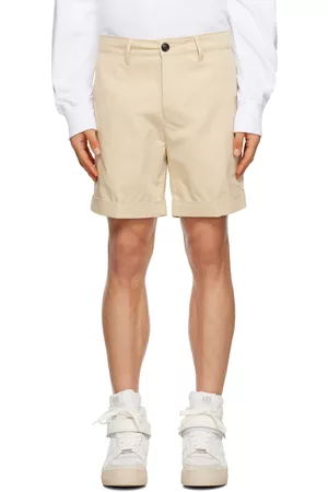Ami Men Shorts - Beige Rolled Shorts