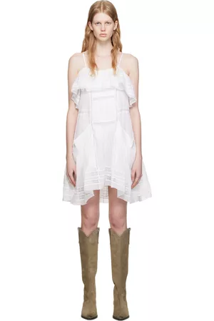 Isabel Marant Women Mini Dresses - White Moly Minidress
