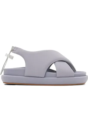 GIABORGHINI Gia 40mm thong sandals - Grey