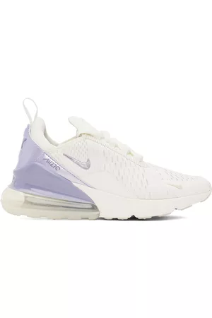 Nike Women Sneakers - White & Purple Air Max 270 Sneakers