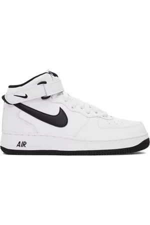 Nike Men Sneakers - White & Black Air Force 1 '07 Sneakers