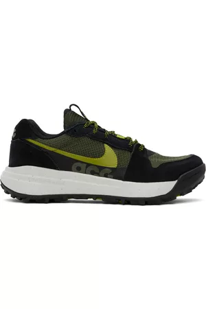Nike Men Sneakers - Black & Green ACG Lowcate Sneakers