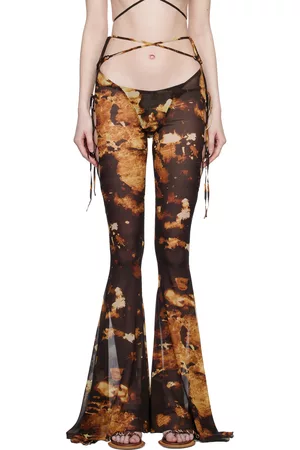 KNWLS Women Pants - Brown Glimmer Trousers