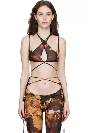 KNWLS Women Camisoles - Brown Glimmer Camisole