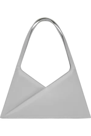 Maison Margiela Women Shoulder Bags - Gray Triangle Bag