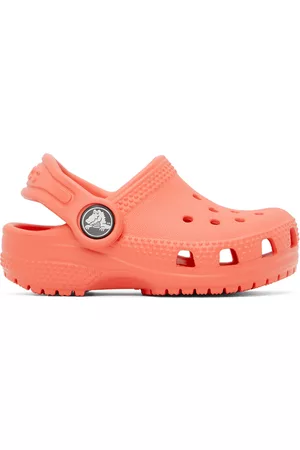 Crocs Clogs - Kids Orange Classic Clogs