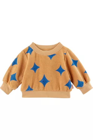 Tiny Cottons Sweatshirts - Baby Beige Sparkle Sweatshirt