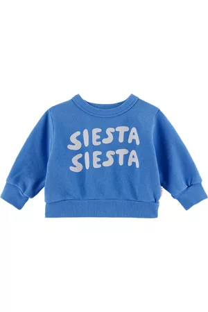 Tiny Cottons Sweatshirts - Baby Blue 'Siesta' Sweatshirt