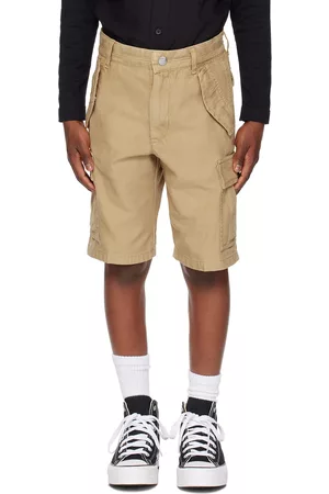 Diesel Shorts - Kids Brown Patlanshort Denim Shorts