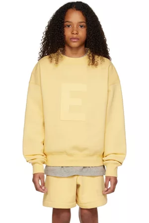 Essentials Sweatshirts - Kids Yellow 'E' Sweatshirt
