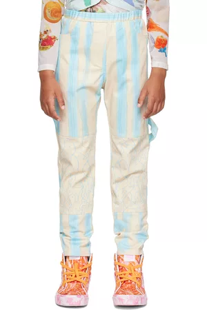 Collina Strada Stretch Jeans - SSENSE Exclusive Kids Beige Chason Jeans