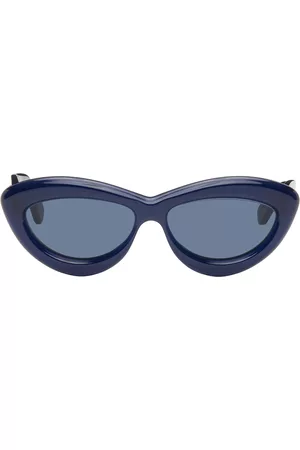 Loewe Women Cat Eye Sunglasses - Blue Cat-Eye Sunglasses