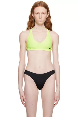 Nike Women Bikini Tops - Green Hydralock Bikini Top