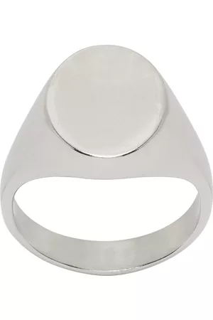 Maison Margiela Men Rings - Silver Chevalier Ring