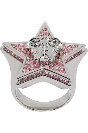 VERSACE Women Rings - Silver Galaxy Ring
