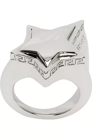 VERSACE Women Rings - Silver Star Ring