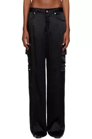 1017 ALYX 9SM Women Cargo Pants - Black Skater Cargo Pants