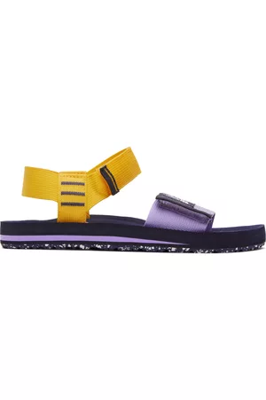 The North Face Women Flat Sandals - Blue & Yellow Skeena Sandals