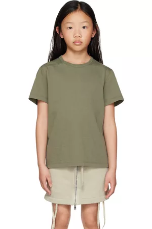 Rick Owens T-Shirts - Kids Green Level T-Shirt
