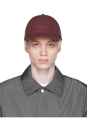 Lanvin Men Caps - Red '' Cap