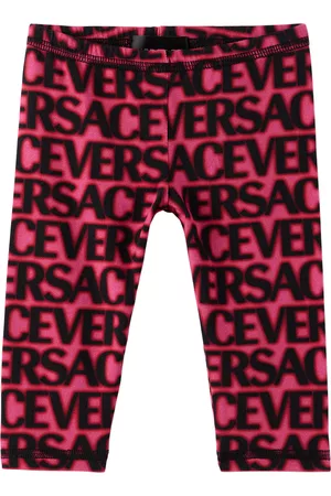VERSACE Accessories - Baby Pink Allover Leggings
