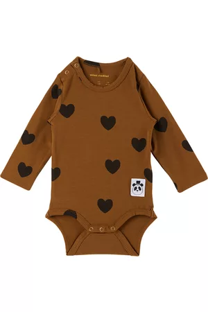 Mini Rodini Rompers - Baby Hearts Bodysuit