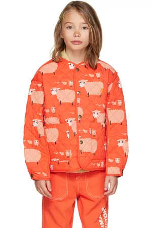 The Animals Observatory Jackets - Kids Red Starling Reversible Jacket