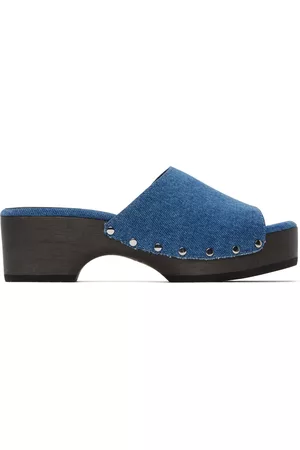 RAG&BONE Women Clogs - Navy Mara Clogs