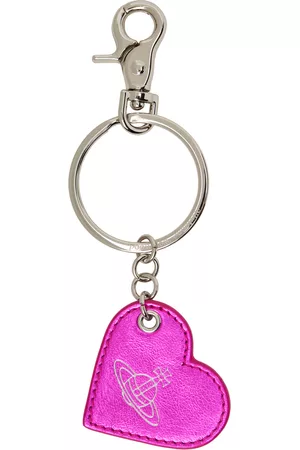 Vivienne Westwood Men Keychains - Pink Orb Keychain