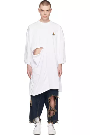 Vivienne Westwood Men T-Shirts - White Dolly T-Shirt