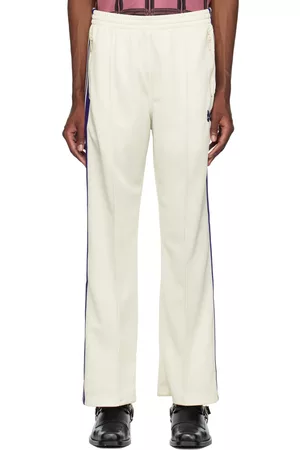 Pins & Needles Men Sweatpants - Off-White Embroidered Track Pants