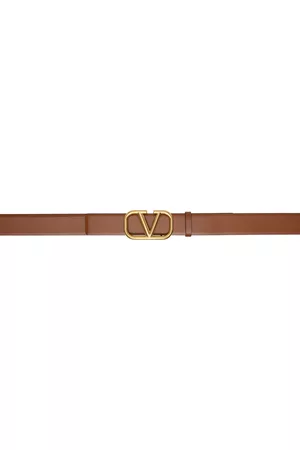 VALENTINO GARAVANI Men Belts - Brown VLogo Belt