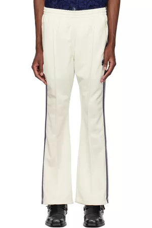 Pins & Needles Men Sweatpants - Off-White Embroidered Track Pants