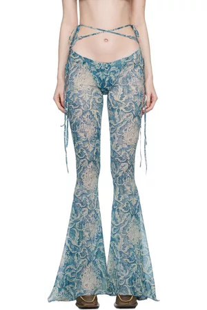 KNWLS Women Pants - Blue Glimmer Trousers