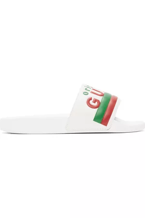 Gucci Men Sandals - White 'Original ' Pool Slides
