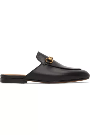 Gucci Women Loafers - Black Princetown Classic Loafers