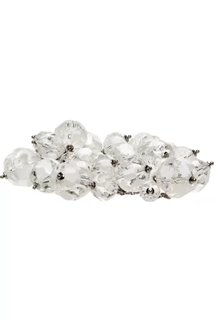 Maison Margiela Women Chain Bracelets - Silver Beaded Bracelet
