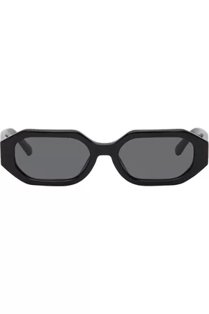 The Attico Women Sunglasses - Black Linda Farrow Edition Irene Hexagonal Sunglasses