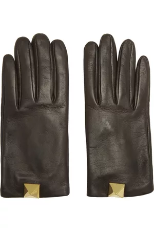 VALENTINO GARAVANI Women Gloves - Leather Roman Stud Gloves