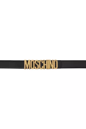 Moschino Women Belts - Black Hardware Belt