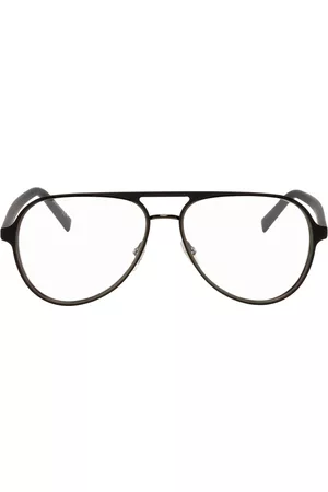 Givenchy Women Sunglasses - Black Matte Aviator Glasses