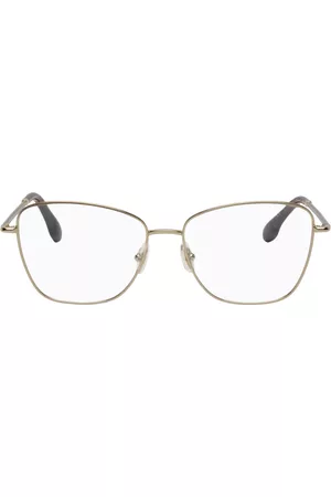 Victoria Beckham Women Sunglasses - Gold Thin Square Glasses