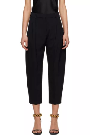 Stella McCartney Women Pants - Black Pleated Trousers