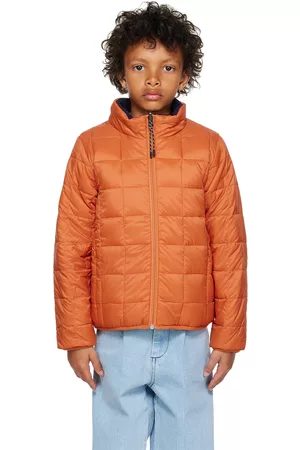 TAION Jackets - Kids Orange & Navy Reversible Down Jacket