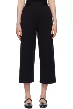 Max Mara Women Pants - Black Rostok Trousers