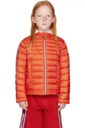 Moncler Jackets - Kids Red Urzay Down Jacket