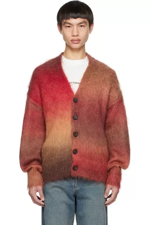 Stolen Girlfriends Club Men Sweatshirts - Red Altered State Cardigan