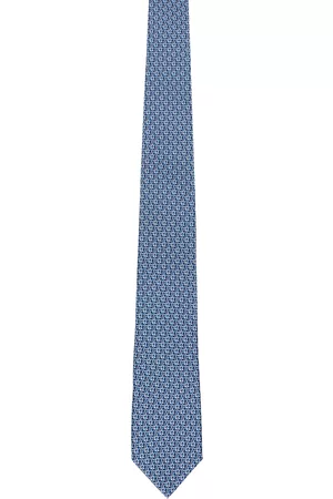 Ferragamo Men's Sparrow Print Silk Tie